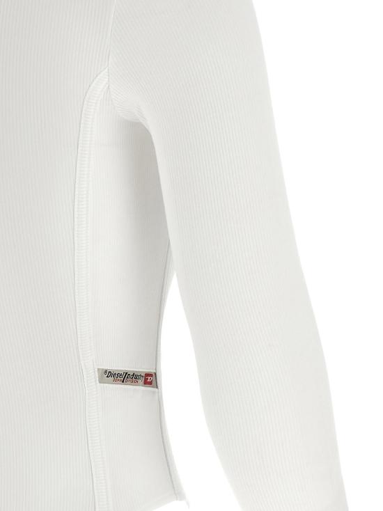  디젤 바디수트 티셔츠 티바딘 바디수트 화이트 - DIESEL