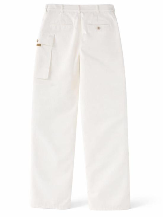  마르니 스트레이트 팬츠 카고 포켓  화이트 - MARNI