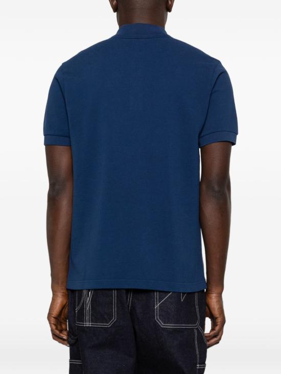 26SS 겐조 폴로 티셔츠 FG55PO1024PU75 DEEP SEA BLUE DOM - KENZO