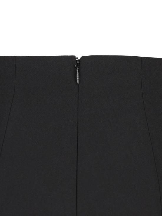  구찌 스트레이트 팬츠 울 팬츠 블랙 - GUCCI