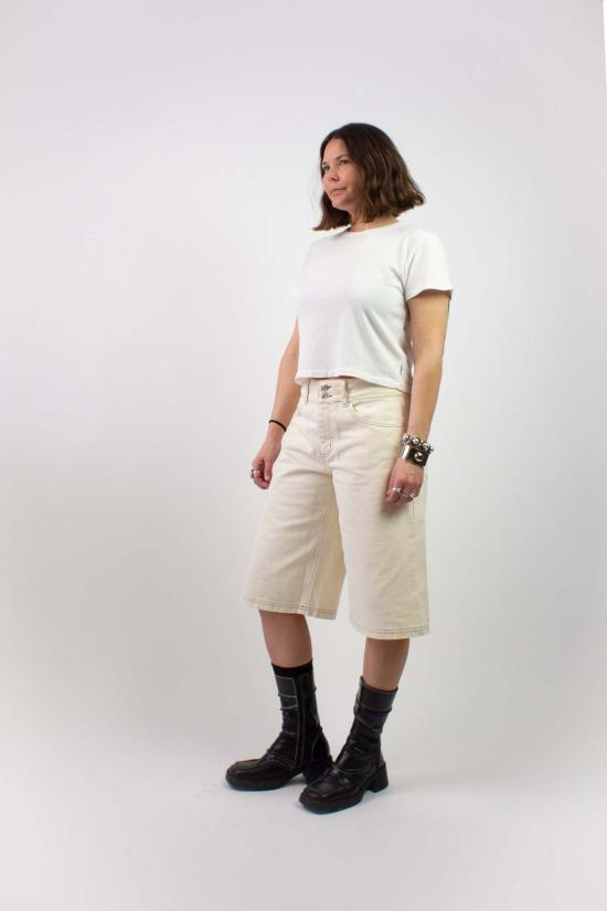  호스비에르그 데님 숏팬츠 브리 쇼츠 - HOSBJERG