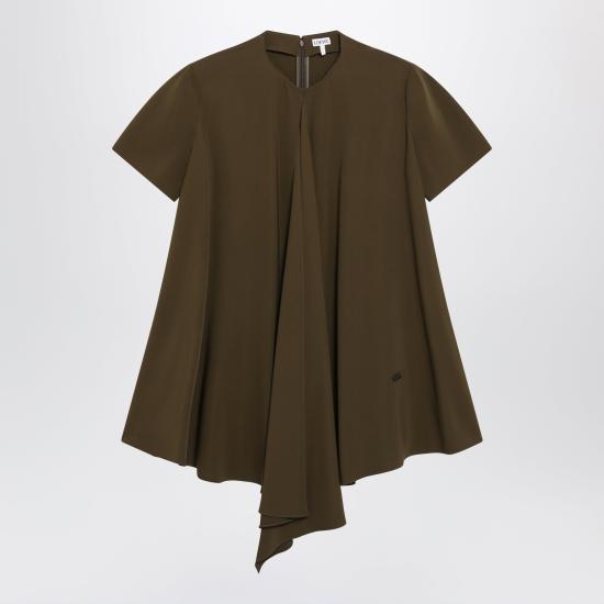 26SS 로에베 미디 원피스 S540Y09XVHVI Green