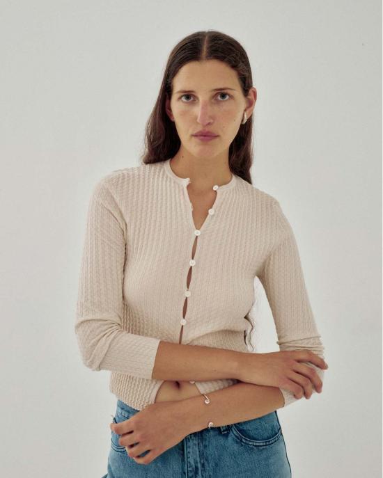  사야카 다비스 뉴욕 가디건 사야카 데이비스 뉴욕 웨이비 립 카디건