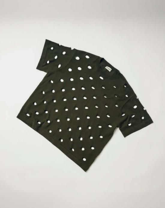  DEGEN 반팔 티셔츠 데겐 코튼 바인드 오프 티 헴록 - OTHER BRANDS