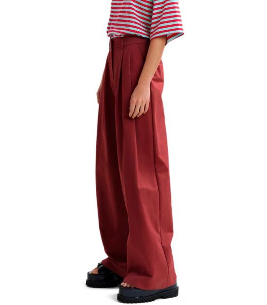 26SS 에센셜앤트워프 스트레이트 팬츠 JAZMINE DT08 34 Red - ESSENTIEL ANTWERP