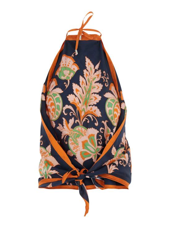  에트로 블라우스 프린트 탑 멀티컬러 - ETRO