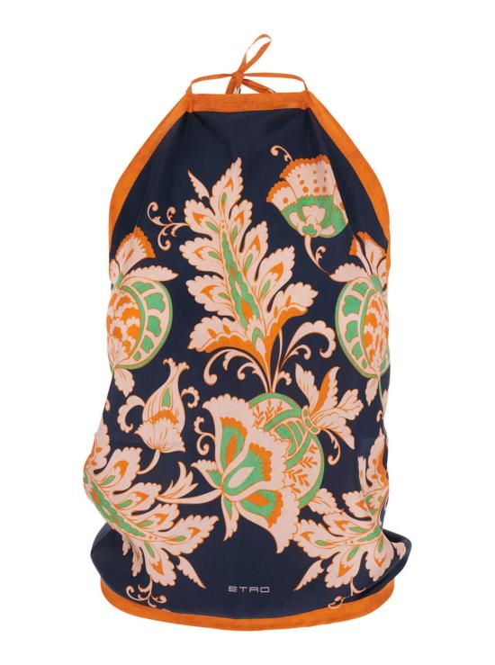  에트로 블라우스 프린트 탑 멀티컬러