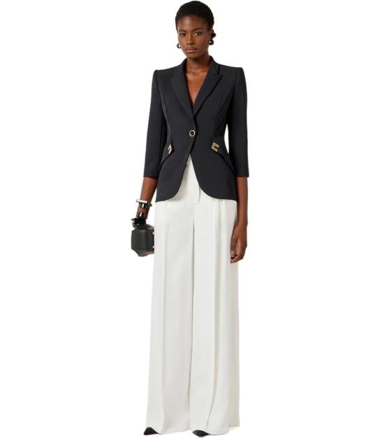 26SS 엘리자베타프랜치 수트 자켓 GI21561E2 110 40 Black - ELISABETTA FRANCHI