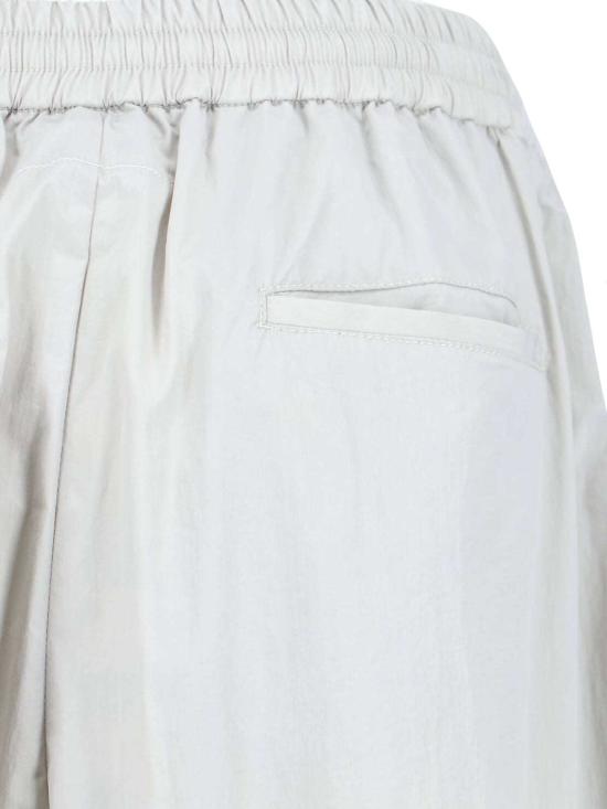  MM6 메종마르지엘라 스트레이트 팬츠 Mm6 메종 마르지엘라 와이드 레그 팬츠 그레이 - MM6 MAISON MARGIELA