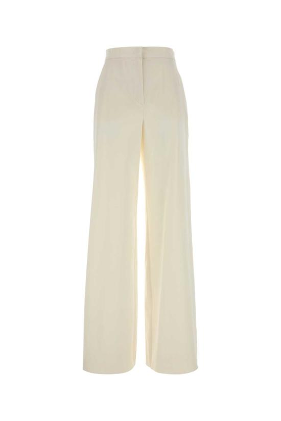 26SS 막스마라 스트레이트 팬츠 2611131191600 001 White