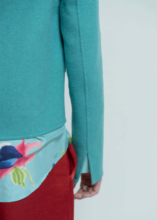  오디 자켓 더블페이스 재킷 풀 - ODEEH