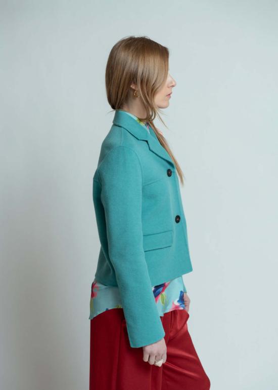  오디 자켓 더블페이스 재킷 풀 - ODEEH