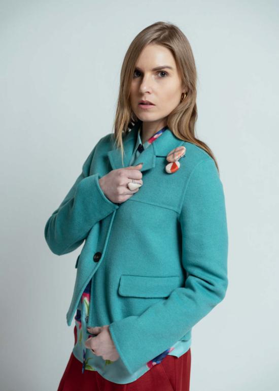  오디 자켓 더블페이스 재킷 풀 - ODEEH