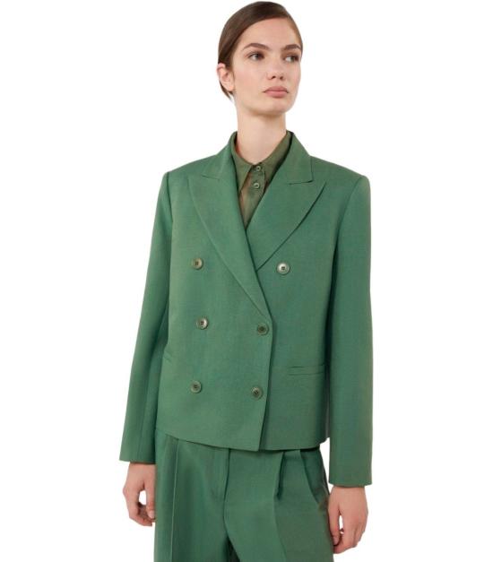 26SS 위켄드막스마라 수트 자켓 2615041062600 007 40 Green - WEEKEND MAX MARA