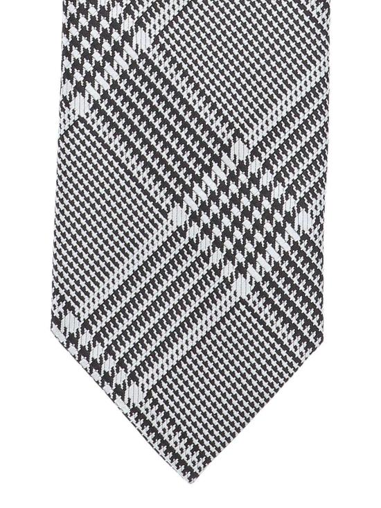  톰포드 넥타이 톰 포드 프린스 오브 웨일스  실버 - TOMFORD