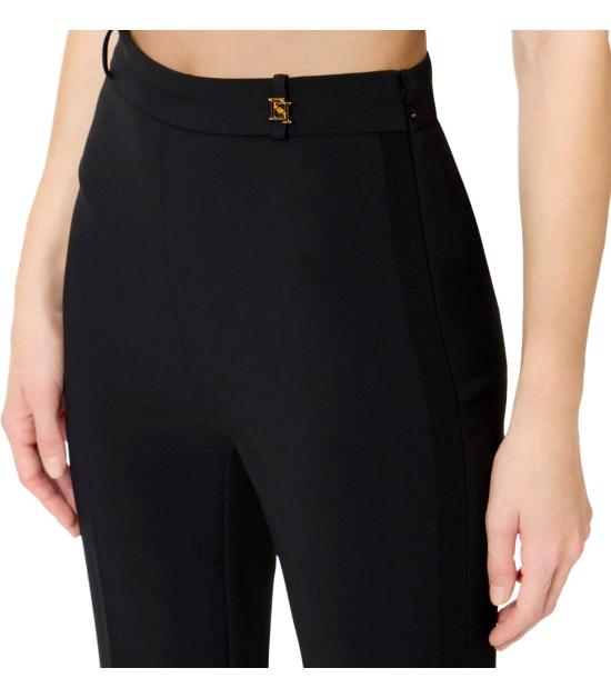 26SS 엘리자베타프랜치 스트레이트 팬츠 PA16861E2 110 40 Black - ELISABETTA FRANCHI