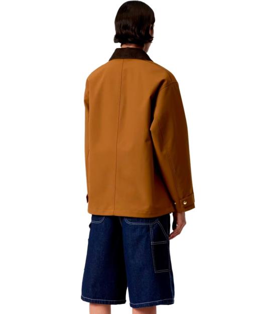 26SS 칼하트 WIP 클라크 자켓 I036144 00S XX XS Brown - CARHARTT WIP