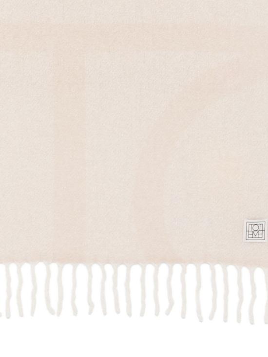  토템 머플러/스카프 모노그램 울 스카프 베이지 - TOTEME