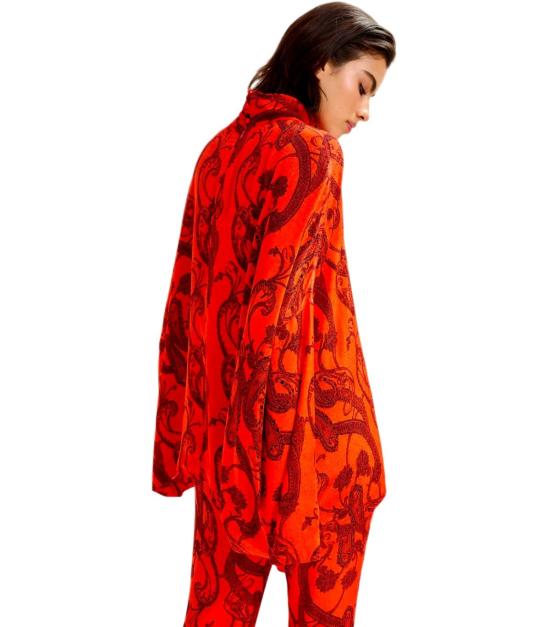 26SS 에센셜앤트워프 블라우스 JOYETTA J3OB XS Orange - ESSENTIEL ANTWERP