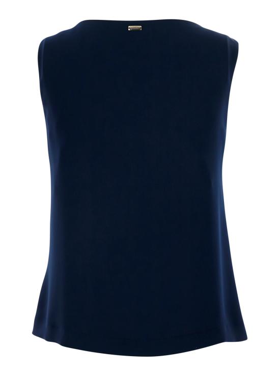 26SS 에르노 탑 BL000051D12875S9200 Blu - HERNO