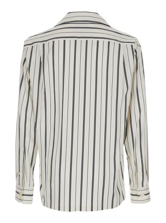 26SS 돌체앤가바나 긴팔 셔츠 G5IF1TFR51GS8051 White black - DOLCE & GABBANA