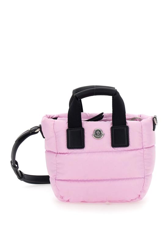 26SS 몽클레어 카라독 마이크로 패딩 토트백 5L00004M6275521 Pink