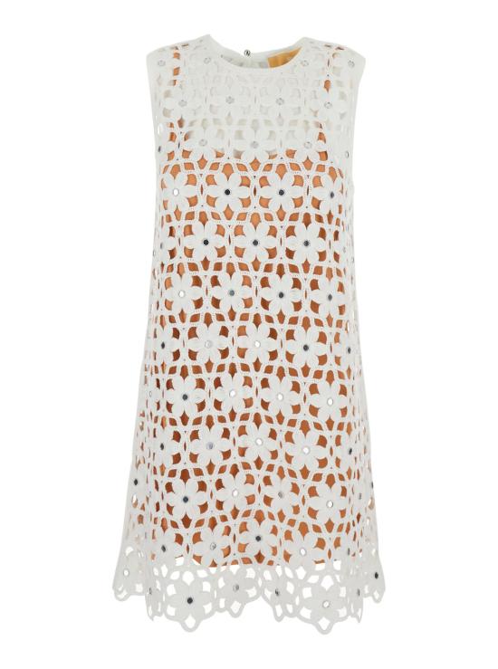 26SS 마이클 코어스 미디 원피스 MS683CWKNE100 White