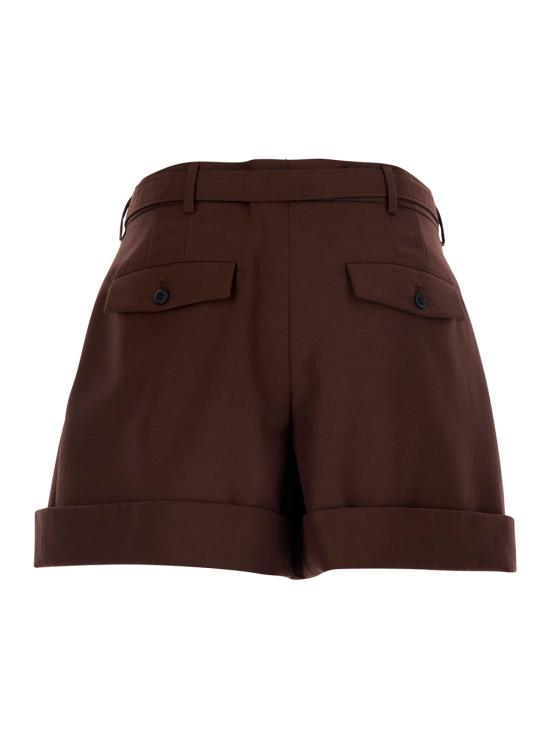 26SS 생로랑 숏팬츠 854459Y1N022019 Brown - SAINT LAURENT