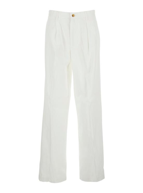 26SS 폴로 랄프로렌 스트레이트 팬츠 211A96676002 White