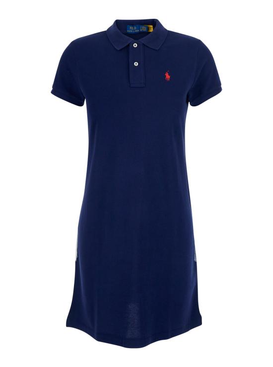 26SS 폴로 랄프로렌 미디 원피스 211799490005 Blu