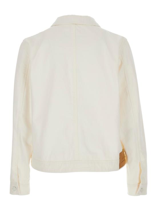 26SS 아미 봄버 자켓 HJK904DE0126136 White - AMI