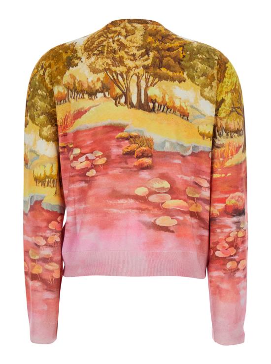 26SS 베르사체 긴팔 티셔츠 10242361A178775X000 Multicolor - VERSACE