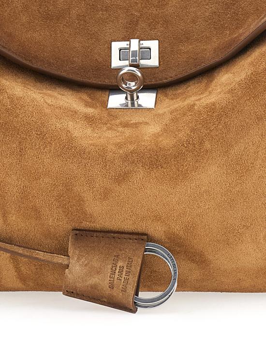26SS 발렌시아가 로데오 핸드백 스몰 7897792AB4G2533 Brown - BALENCIAGA