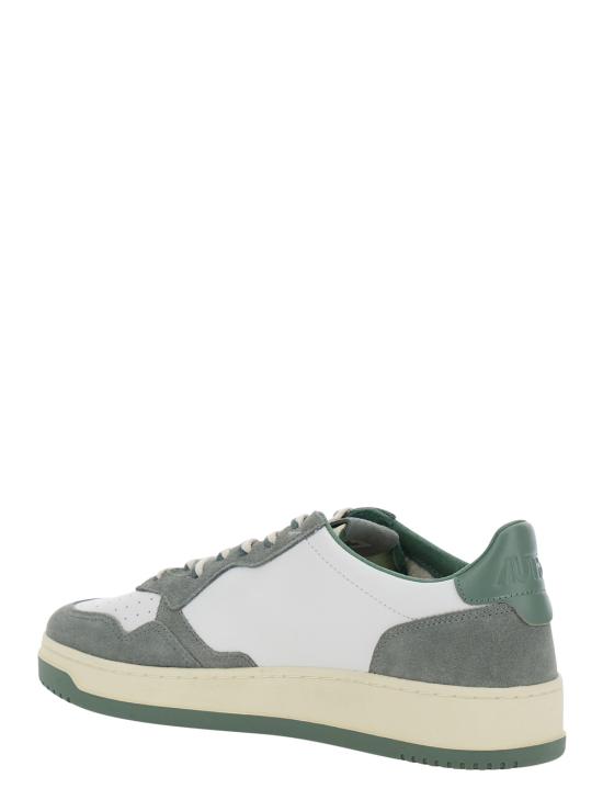 26SS 오트리 메달리스트 로우 스니커즈 AULMBW02WHTMILIT Green - AUTRY