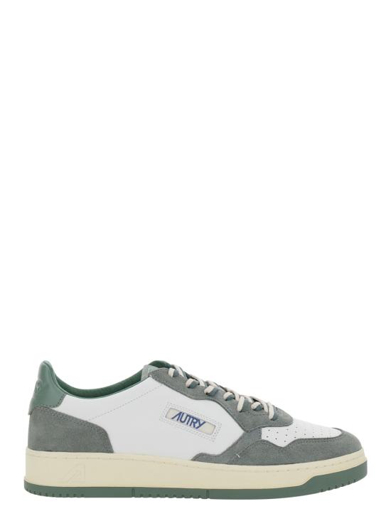 26SS 오트리 메달리스트 로우 스니커즈 AULMBW02WHTMILIT Green