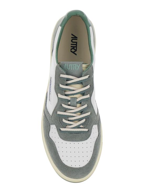 26SS 오트리 메달리스트 로우 스니커즈 AULMBW02WHTMILIT Green - AUTRY