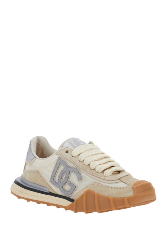 26SS 돌체앤가바나 DG 애슬레틱 패브릭 스니커즈 CK2384A6H638J031 White - DOLCE & GABBANA