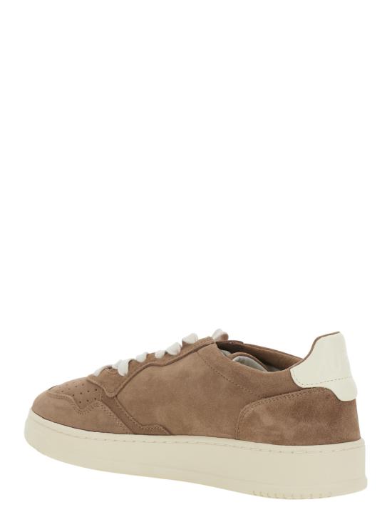 26SS 오트리 메달리스트 로우 스니커즈 AULMUH10CIGARWHT Brown - AUTRY