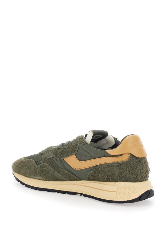 26SS 오트리 릴윈드 로우 나일론 스웨이드 스니커즈 WWLMUT44KHATAFFY Green - AUTRY