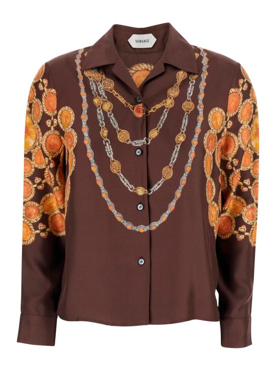 26SS 베르사체 블라우스 10242311A179525N940 Brown