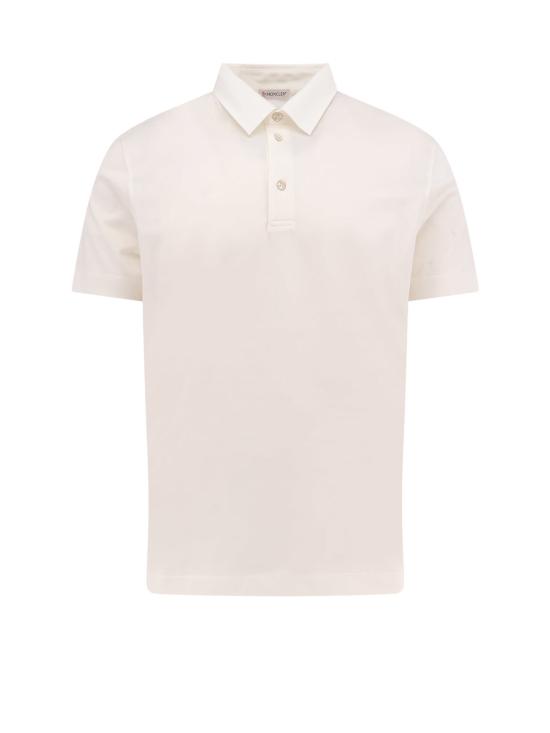  몽클레어 폴로 티셔츠 로고 코튼 폴로 셔츠
