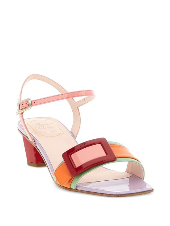 26SS 로저비비에 샌들 RVW82045000 D1P1ZQ3 Leather Brown - ROGER VIVIER