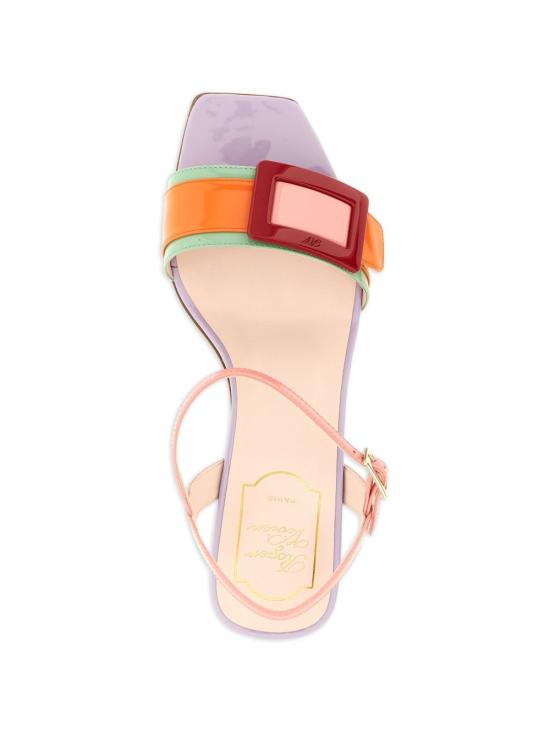 26SS 로저비비에 샌들 RVW82045000 D1P1ZQ3 Leather Brown - ROGER VIVIER