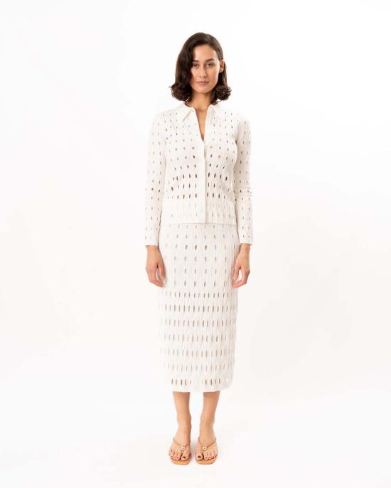  조나단 심카이 가디건 엘스워스 니트  아이보리 - JONATHAN SIMKHAI