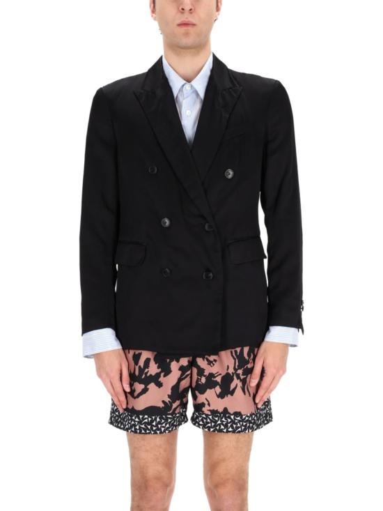  드리스 반 노튼 수트 자켓 Dries Van Noten 발토 블레이저 블랙 - DRIES VAN NOTEN