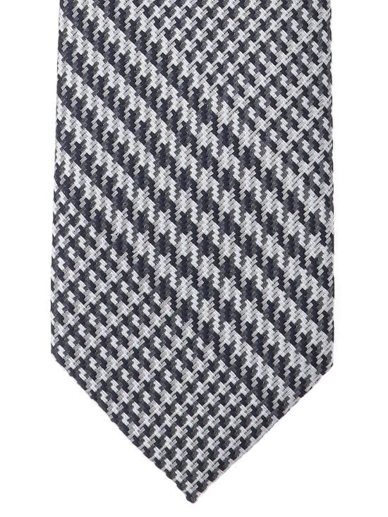  톰포드 넥타이 톰 포드 프린스 오브 웨일스  그레이 - TOMFORD