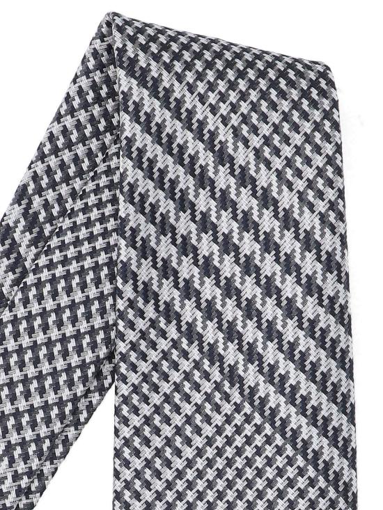  톰포드 넥타이 톰 포드 프린스 오브 웨일스  그레이 - TOMFORD