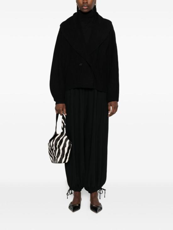  토템 가디건 울  블랙 - TOTEME