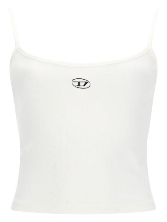  디젤 블라우스 T 후피 오드 탑 화이트