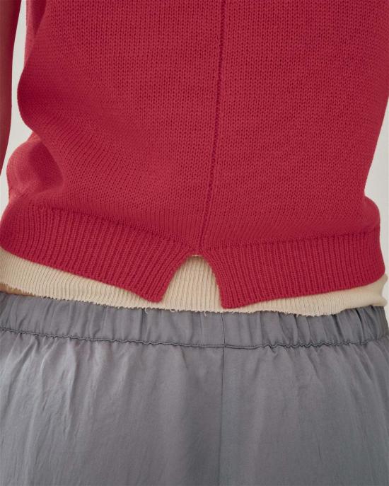  사야카 다비스 뉴욕 민소매 티셔츠 사야카 데이비스 뉴욕 테이프 얀 니트 탱크탑 - SAYAKA DAVIS NEW YORK